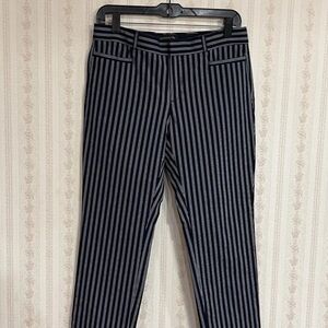 Banana Republic Blue  Striped Women's Pants